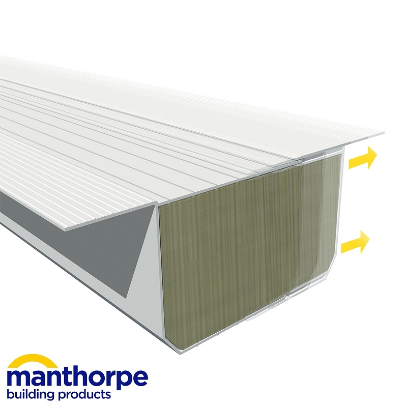 Manthorpe 90-110mm Fire Rated Cavity Closer 2.4 Lengths - Pack of 3