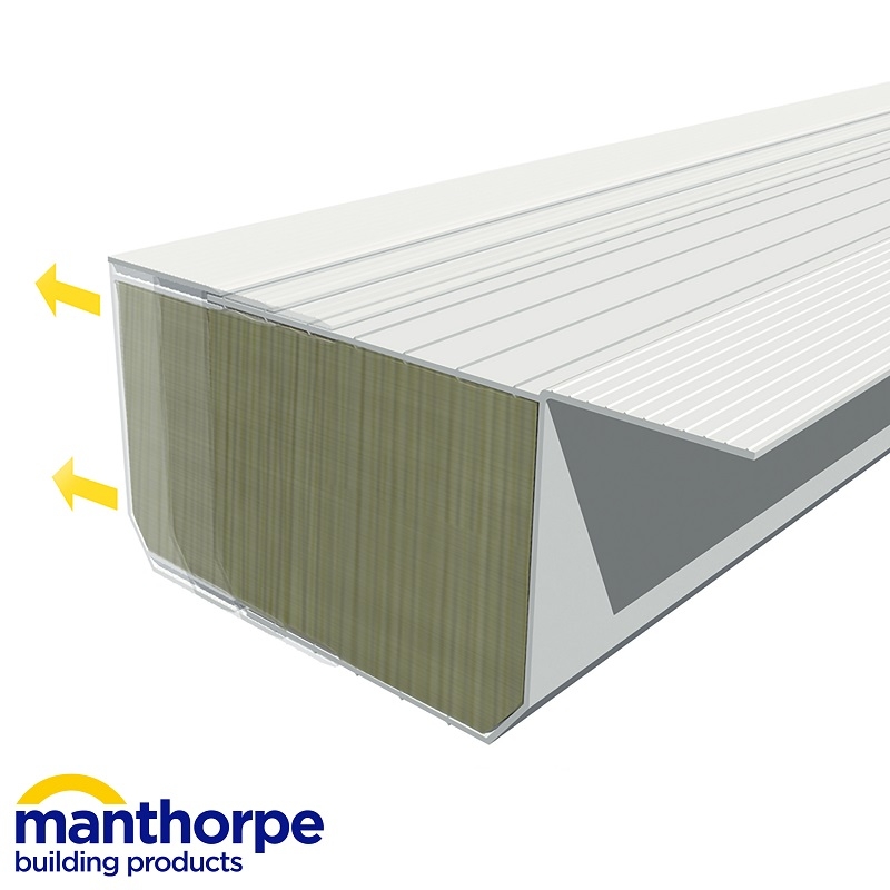 Manthorpe 90-110mm Fire Rated Cavity Closer 2.4 Lengths - Pack of 3