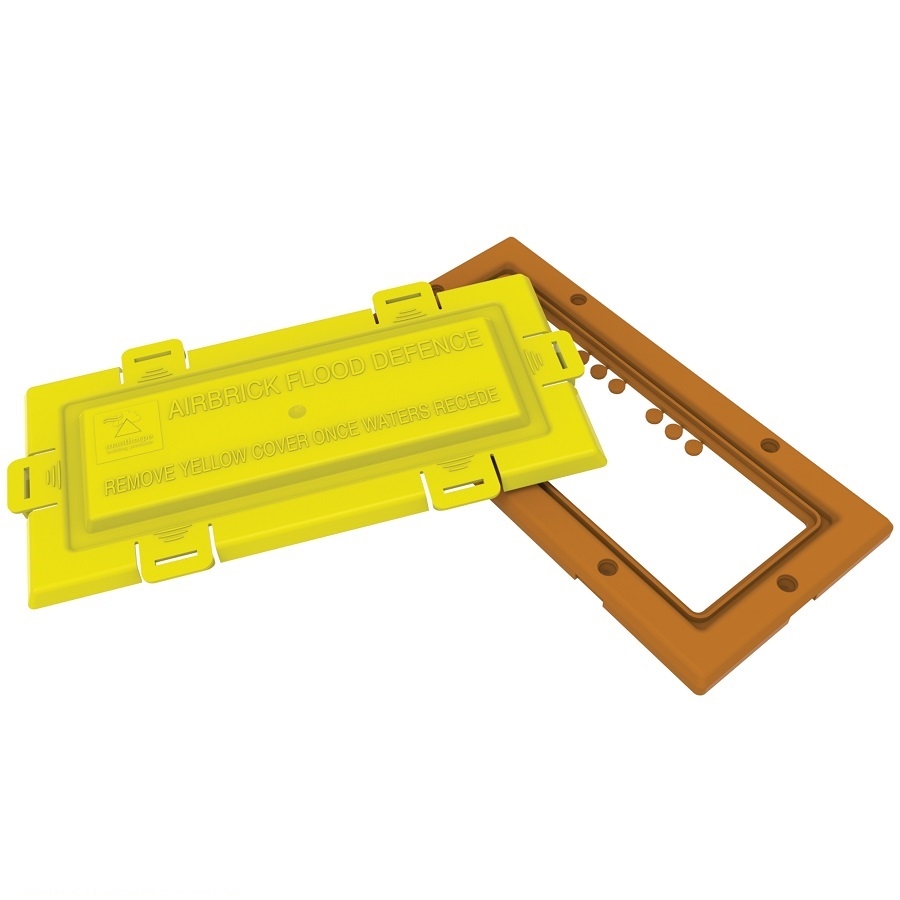 Manthorpe G980 Terracotta Airbrick Flood Defence - Box of 10