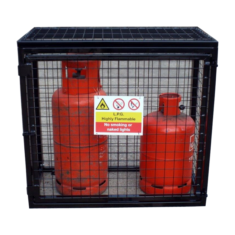Gas Bottle / Cylinder Storage Cage - H900mm x W1000mm x D500mm