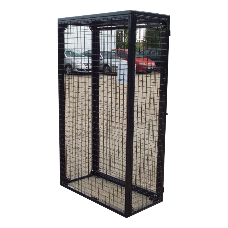 Gas Bottle / Cylinder Storage Cage  - H1700mm x W1000mm x D500mm