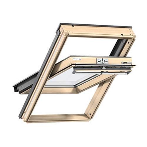 VELUX GGL CK04 3070 Pine Centre Pivot Window Laminated - 55cm x 98cm