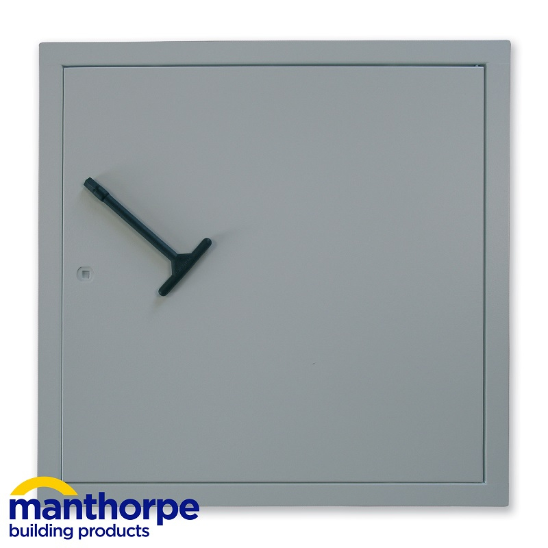 Manthorpe GL450F White (1hr Fire Rated) Access Panel - 450mm x 450mm