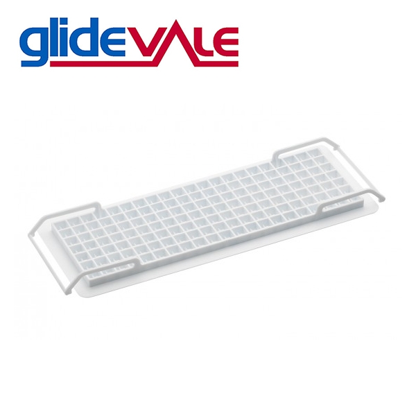 Glidevale Spring Wing Soffit Ventilator in White - Pack of 20