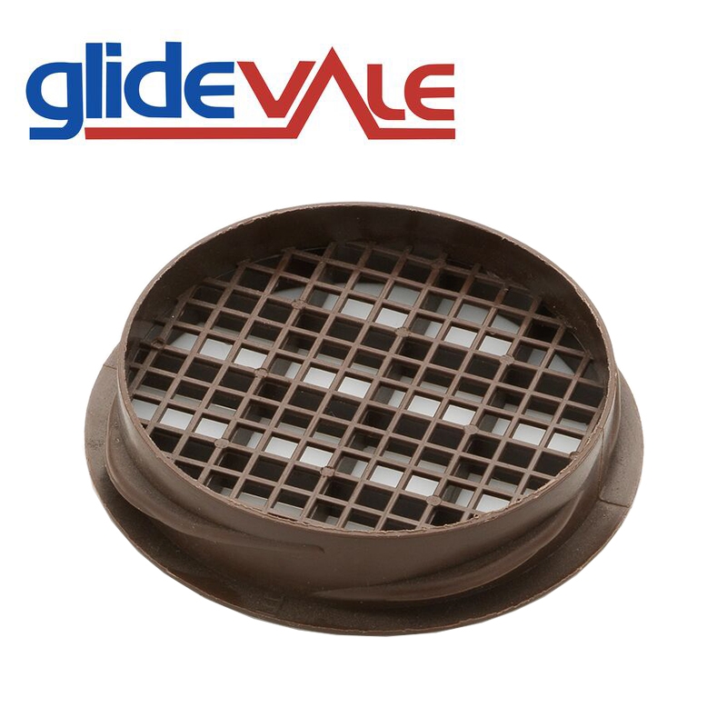 glidevale-sv200-circular-soffit-ventilator-brown
