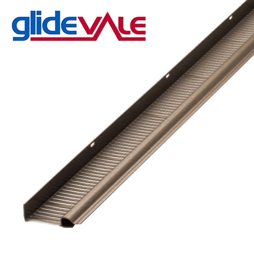 Glidevale Brown Continuous Soffit Vent for Low Pitch Roofs - Box of 10
