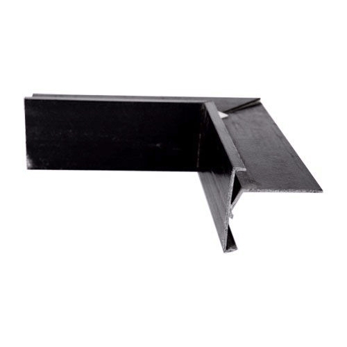 GRP Asphalt V Trim Internal Angle - 90mm Face 90mm Leg Grey