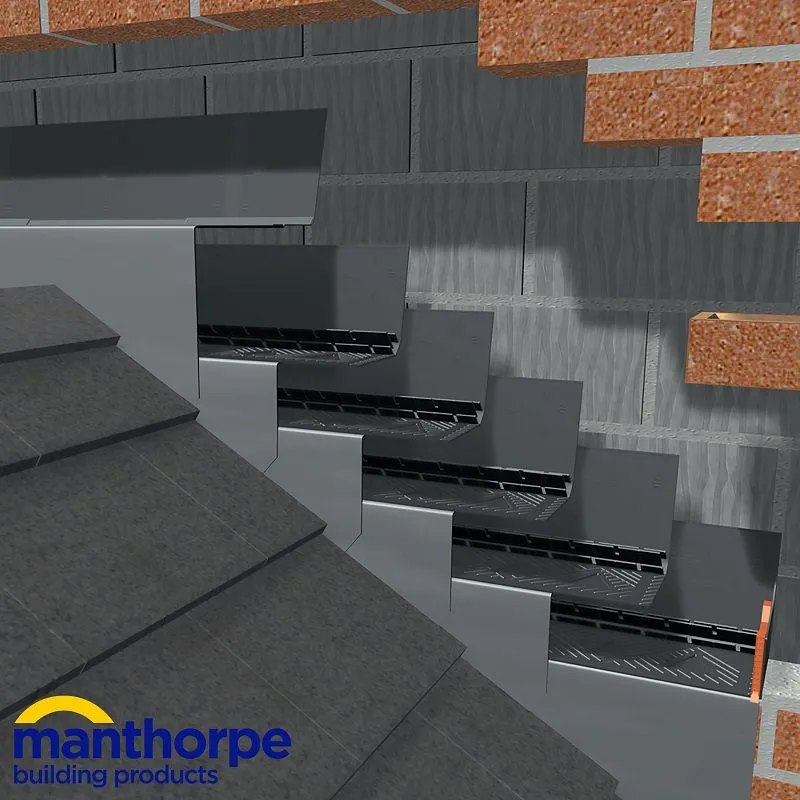 Matho Rp 2 Manthorpe GW291 Intermediate Cavity Tray RH - 317mm x 155mm | Roofing ...