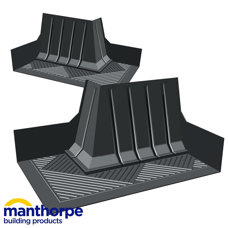 Manthorpe GW293CCRH Corner Catchment Tray RH