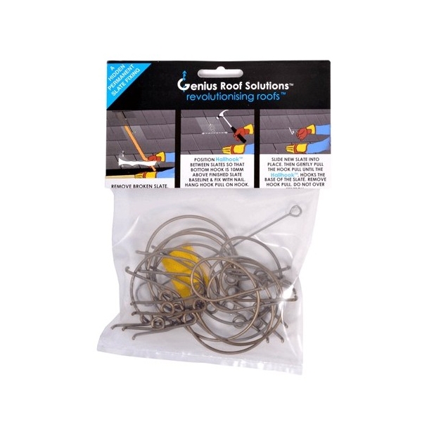 Hallhook Slate Repair Device - Pack of 10