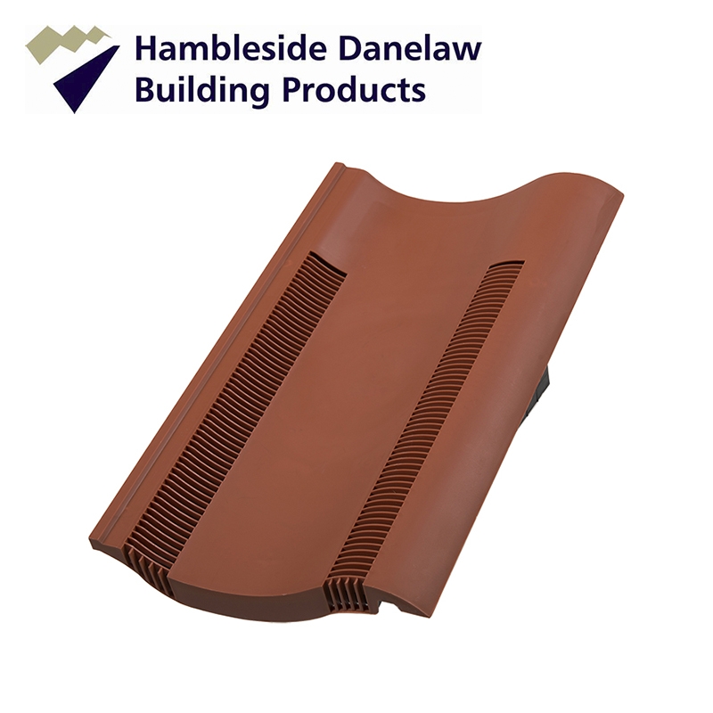 Hambleside Tile Vent for Pantile / Norfolk Pantile - Antique Red