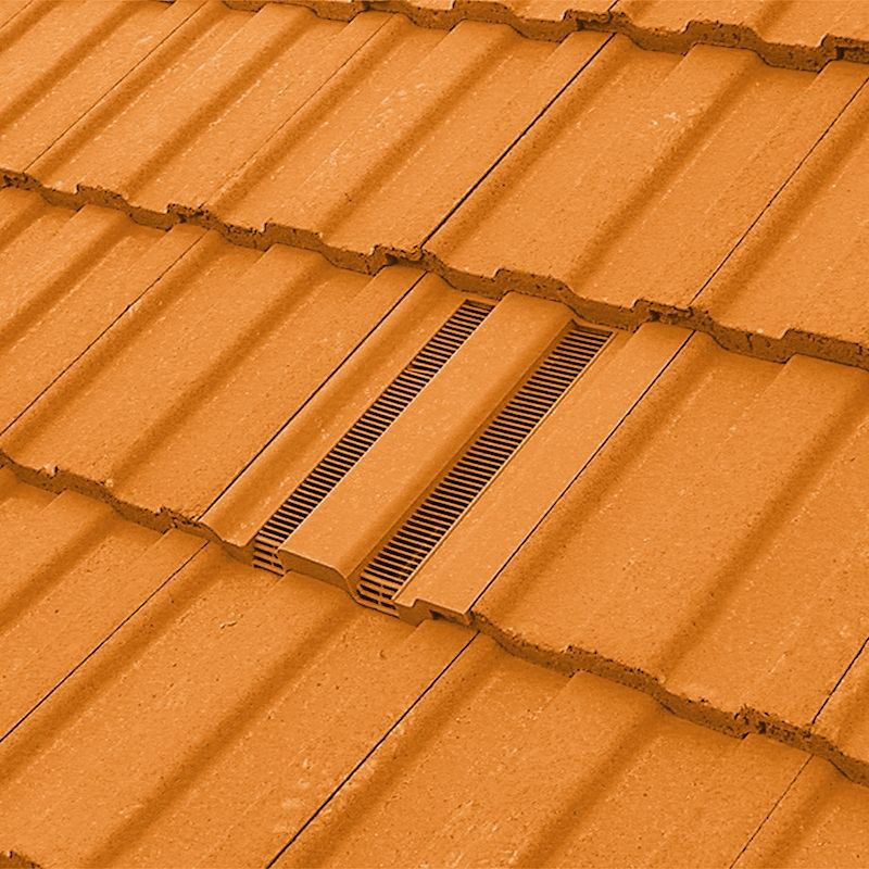 Hambleside Danelaw Castellated Flush Fit Roof Tile Vent - Terracotta ...