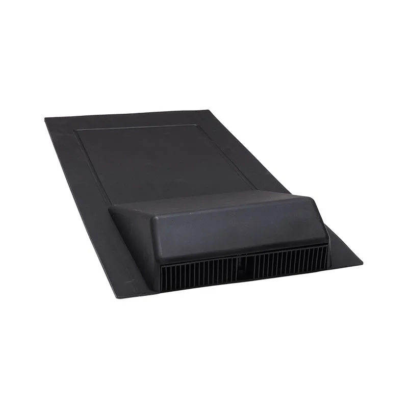 SNOWVENTCO 50 Sq. In. Roof Exhaust Vent - Black Static Roof Vent For Attic Ventilation