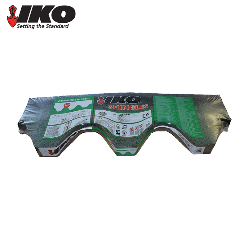 IKO Armourshield Hexagonal Roofing Shingles (Amazon Green) 3m2 Pack