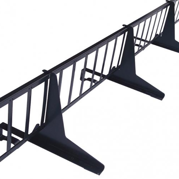 Klober Trapac Tile & Snow Guard Galv Powder Coated Steel (Black) - 3m