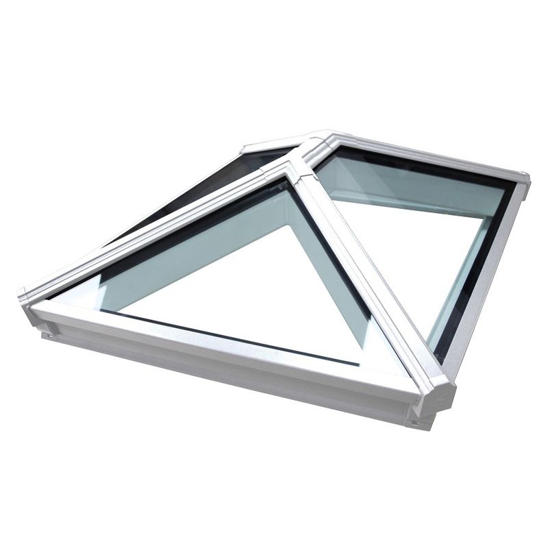 Korniche White Aluminium Roof Lantern 1500mm x 1000mm Blue Glazing Roofing Superstore®