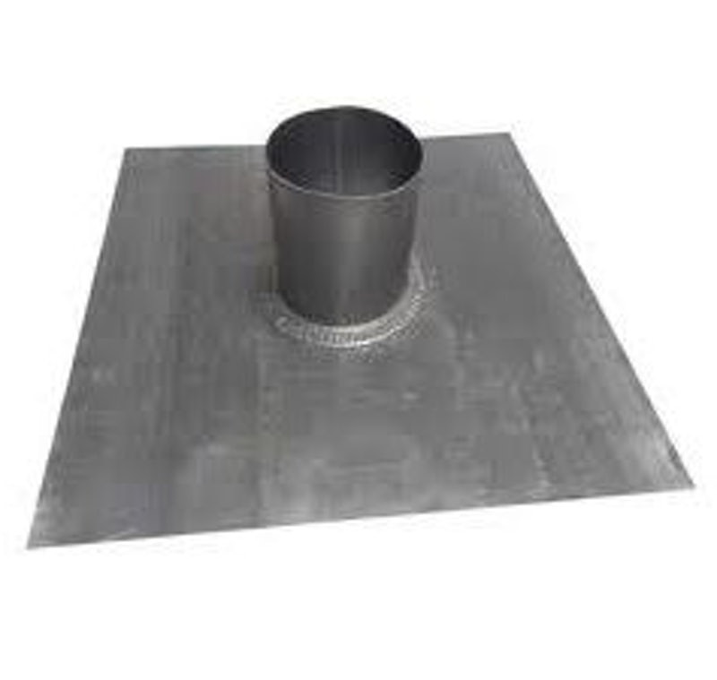 4 Inch (100mm) Lead Weathering Slate 450mm x 450mm Base