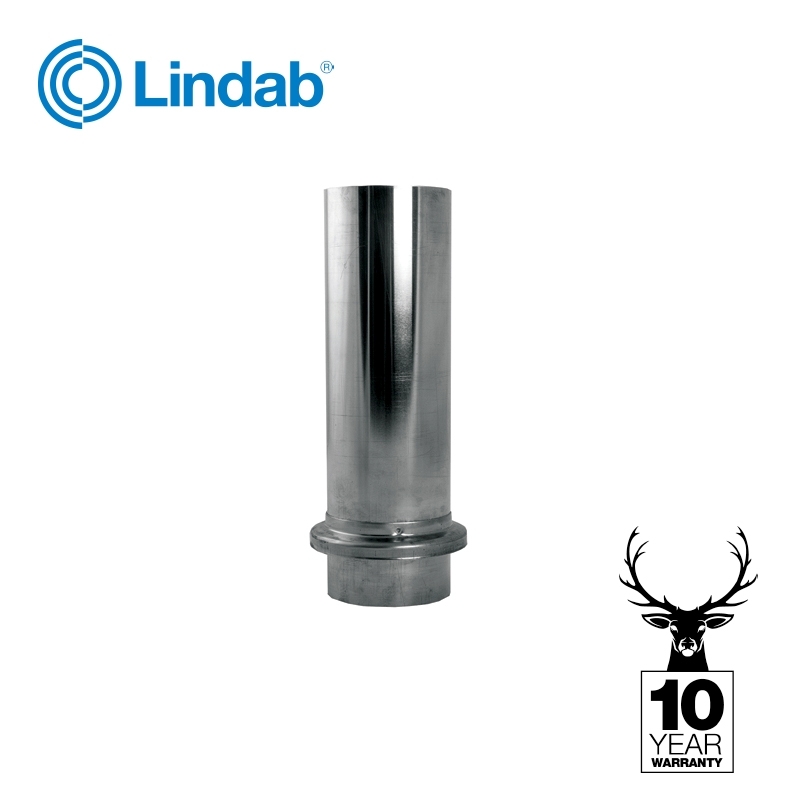 Galvanised Steel Gutter Downpipe Drain Shoe 75mm - Lindab Magestic