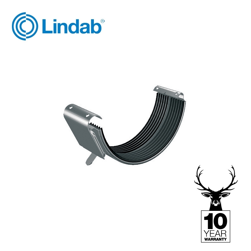 Galvanised Steel Gutter Half Round Union 150mm - Lindab Magestic