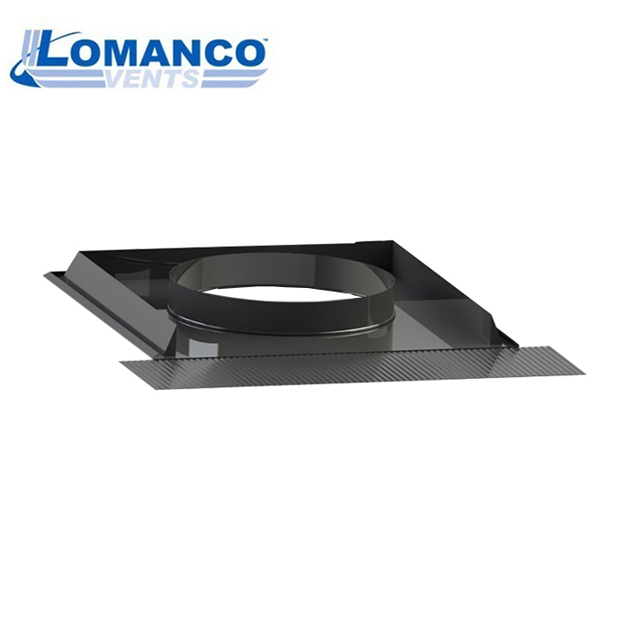 Lomanco 12'' Universal BIB Turbine Base - Black