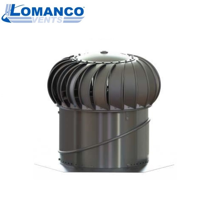 Lomanco Vent Turbine Set BIB12 - Aluminium