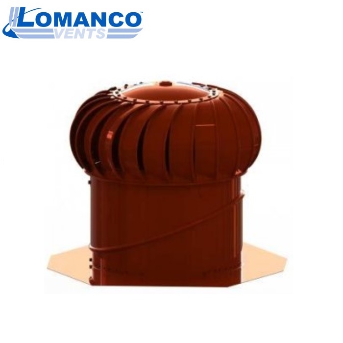 Lomanco Vent Turbine Set BIB12 - Red