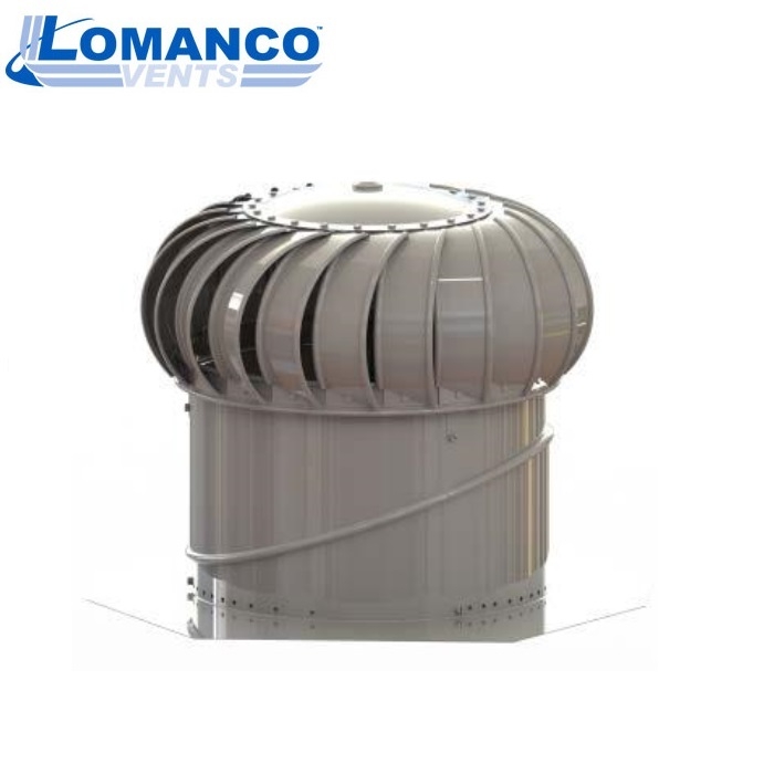 Lomanco Vent Turbine Set BIB12 - White