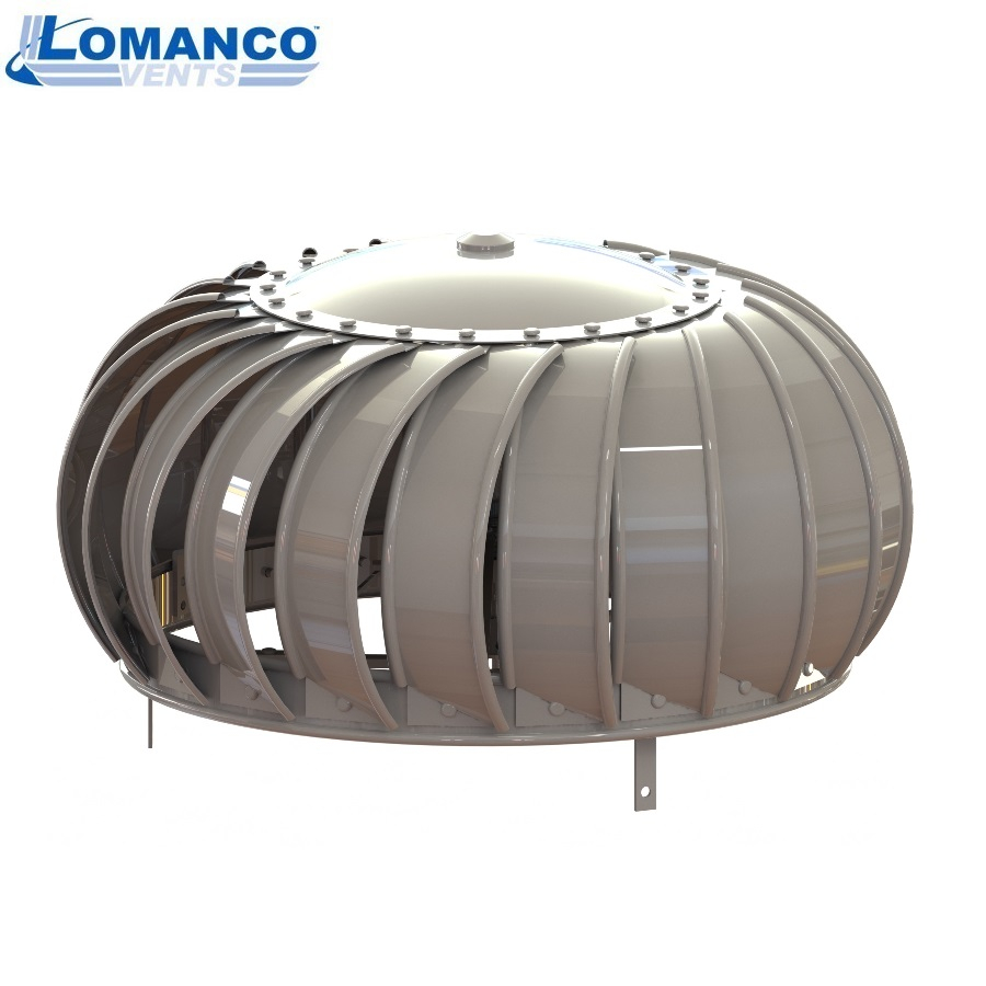 Lomanco TIB12 Vent Turbine Head - White