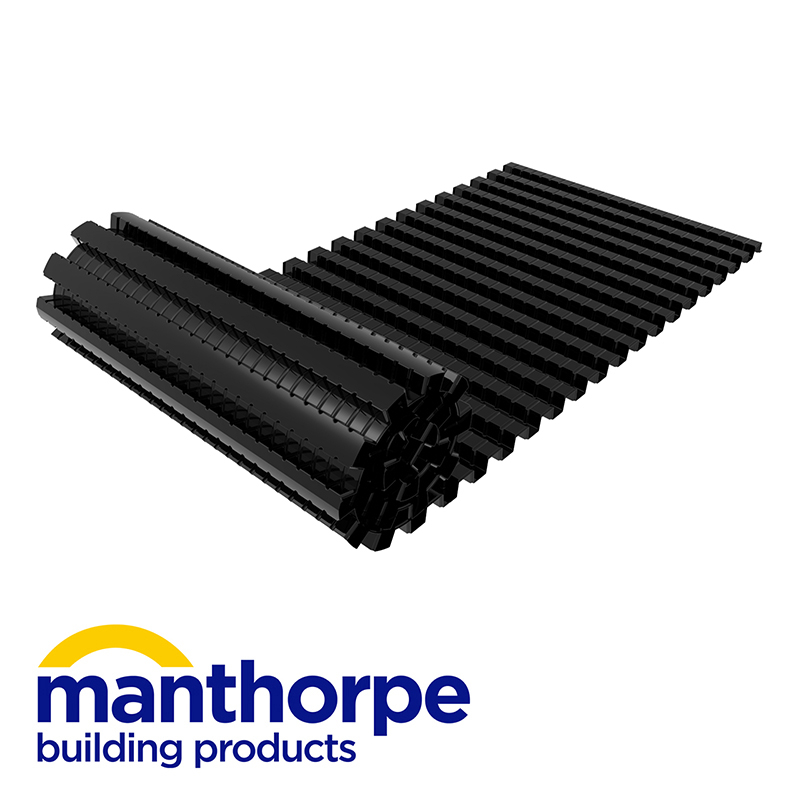 Manthorpe G503 800mm Wide Continuous Roll Panel Ventilator - 12m Pack