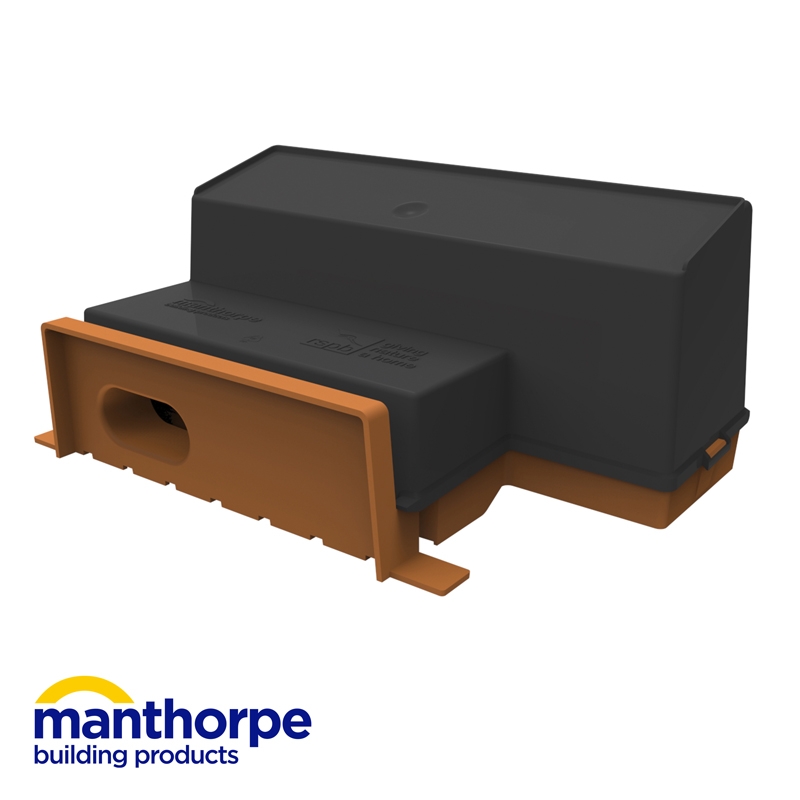 Manthorpe Swift Nest Brick in Terracotta - Box of 2