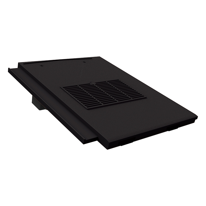 Manthorpe Non-Profile In-line Roof Tile Vent - Black