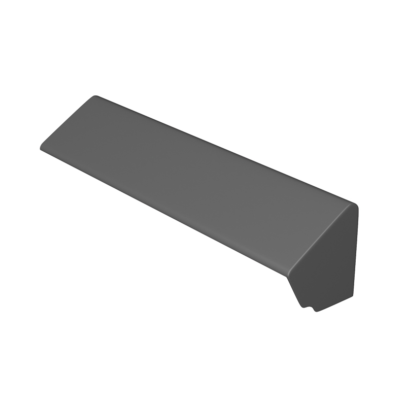Cedral 45 Degree Monopitch Ridge Stop End Right Hand Blue/Black - 975mm ...