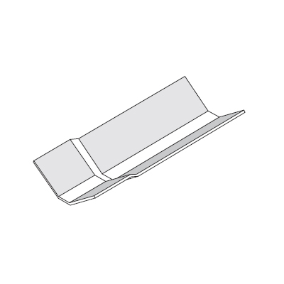 Marley Eternit 6'' Open Protected Ridge Flashing Natural Grey - 2200mm ...