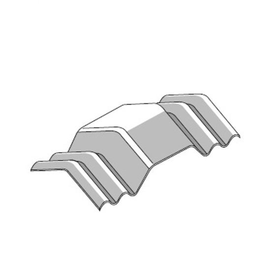 Eternit Profile 6 inch Vented Cranked Crown Sheet 900mm - Farmscape ...