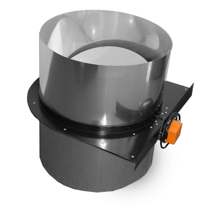 Monodraught Diamond Dome Sunpipe 450mm Motorised Light Shut-Off Damper