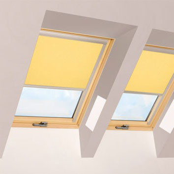 ARF II/16 FAKRO Blackout Blind in Mustard - 55cm x 118cm