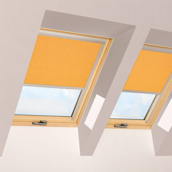 ARF II/07 Fakro Blackout Blind 78cm x 140cm - 057 Pastel Orange