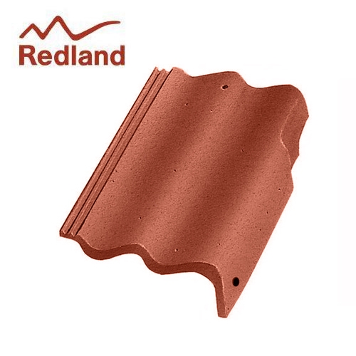 Redland Regent Right Hand Cloaked Verge - Antique Red