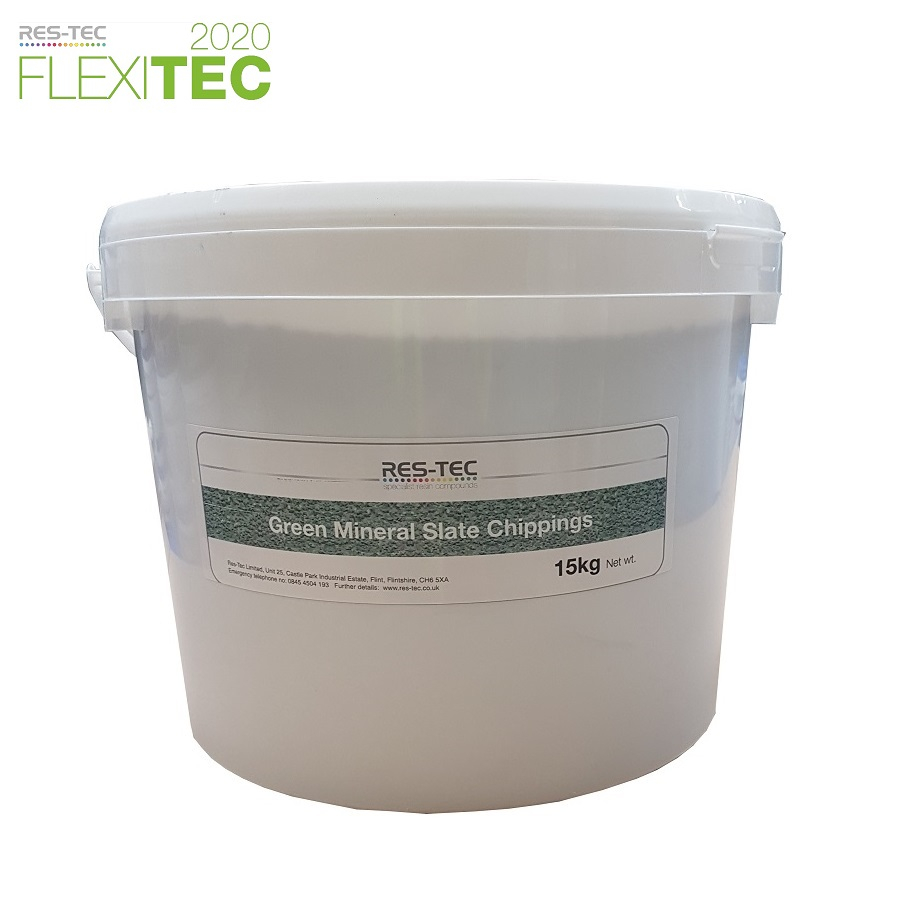 Restec Flexitec 2020 Green Slate Grit Coarse - 15kg