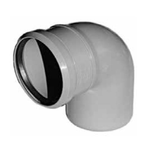 Wallbarn Right Angle Coupling for Round Spigots/Elbow Connector  110mm