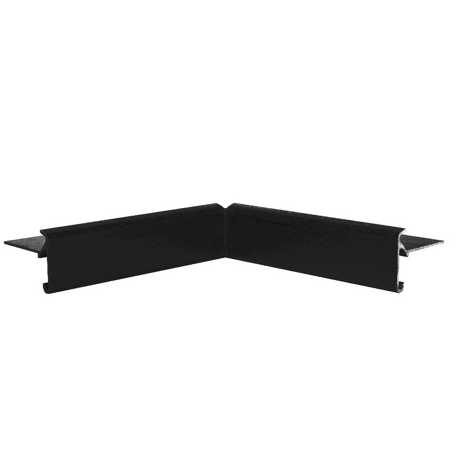 Ryno A1 GRP Internal Corner Roof Edge Trim - Black