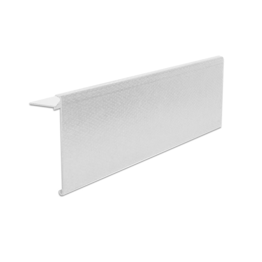 Ryno A4 GRP Roof Edge Trim 150mm x 65mm x 3000mm - White