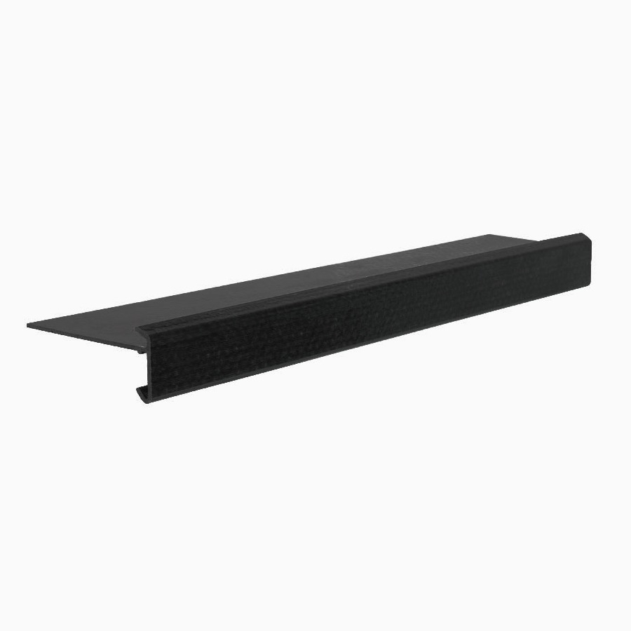 Ryno F2L GRP Roof Edge Trim 40mm x 85mm x 3000mm - Black