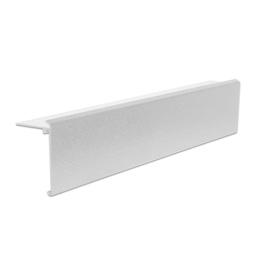 Ryno F4 GRP Roof Edge Trim 100mm x 60mm x 3000mm - White
