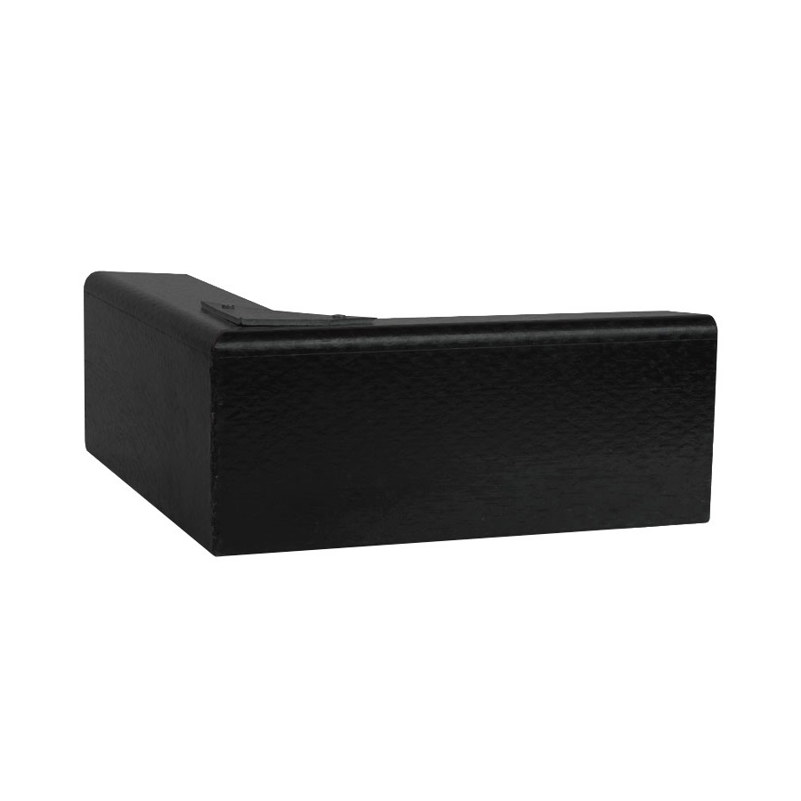 Ryno L100/60 GRP Drip Edge External Corner Roof Edge Trim - Black