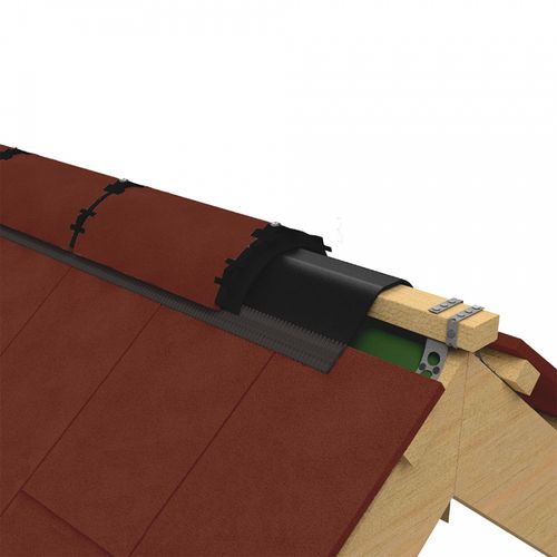 Ryno Roofing Ridge Vent Roll 6m Dry-Fix Ridge Kit - Dark Brown ...