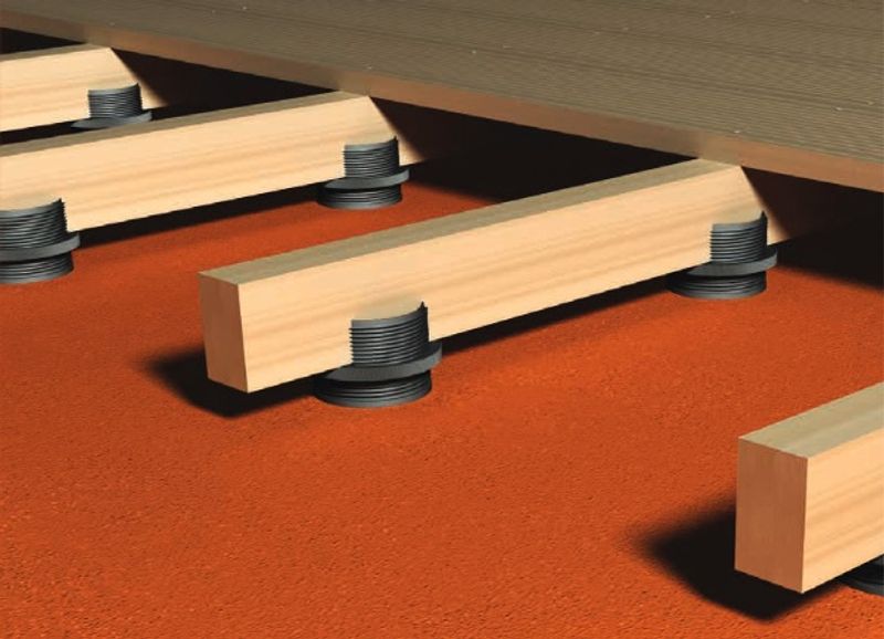 RynoDeck 20mm Fixed Height Decking Cradle Roofing Superstore®