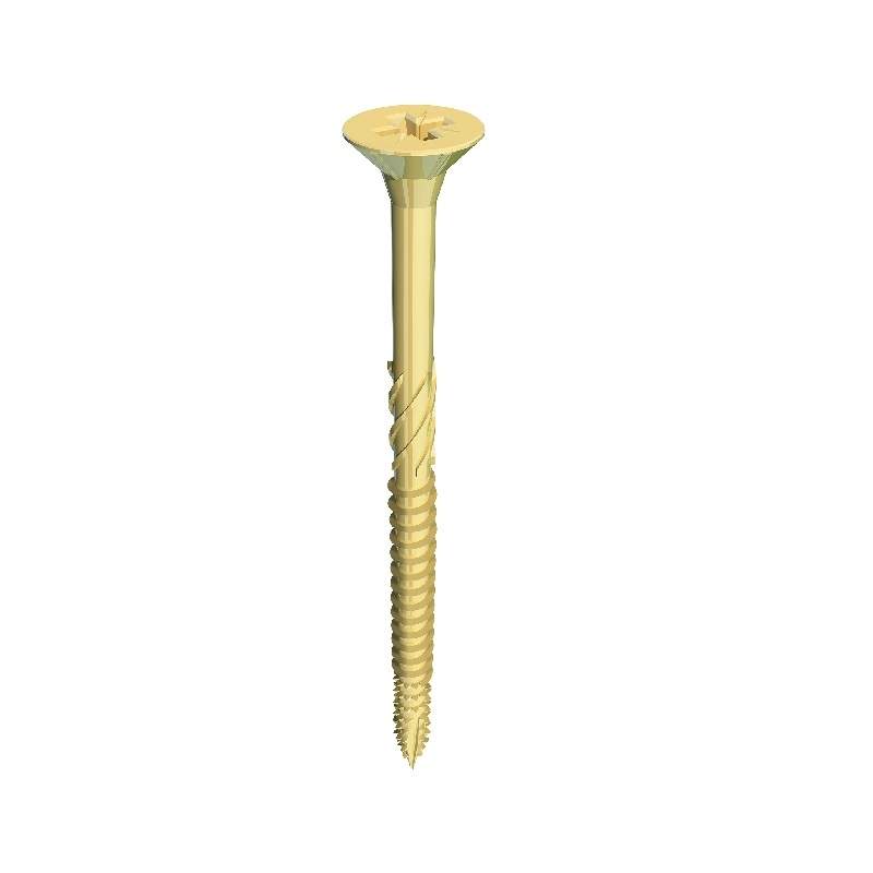 Samac Performance Plus Woodscrews 5.0mm x 80mm - Box of 100 Samac Fixings