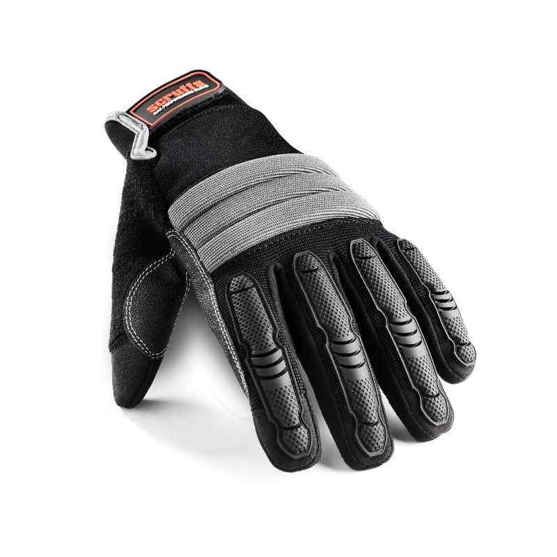 Scruffs Shock Impact Safety Gloves in Black XL Roofing Superstore®
