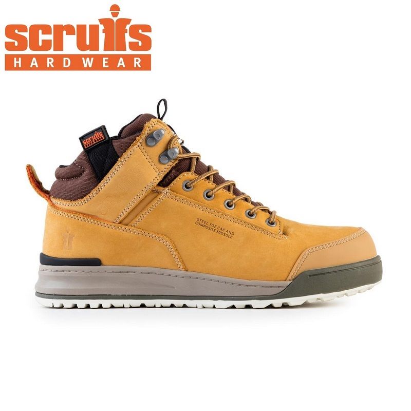 Scruffs Switchback Safety Boot in Tan Size Roofing Superstore®
